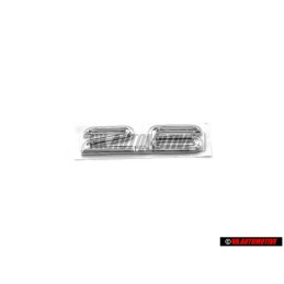 Audi Original 2.6 Hinten Schriftzug Emblem Logo Chrom - 8A0853743E 2ZZ