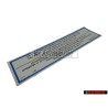 VW Original Kennschild - 1HM010211F