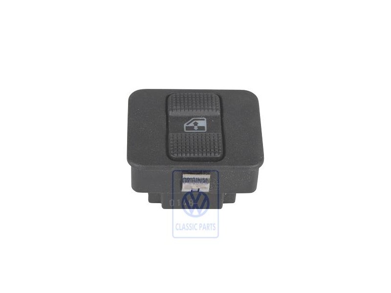 VW Original Schalter Für Elektrischen Fensterheber Satinschwarz - 535959855E 01C