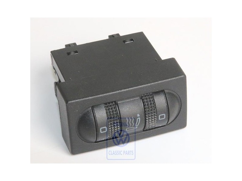 VW Original Schalter Für Sitzheizung Satinschwarz - 535963563B 01C