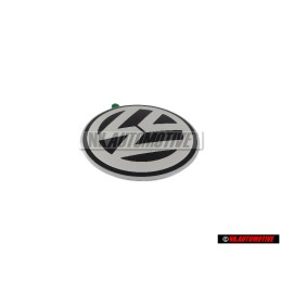 VW Original Hinten Emblem Logo Zeichen Schwarz Chrom - 1C0853630K WV9