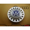 VW Original Radzierkappe brillantsilber/blau/weiss - 1C0601149D GTT