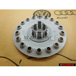 VW Original Radzierkappe brillantsilber/blau/weiss - 1C0601149D GTT