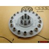 VW Original Radzierkappe brillantsilber/blau/weiss - 1C0601149D GTT