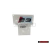 Audi Original S3 Hinten Schriftzug Emblem Logo Schwarz Rot - 8Y0853735 T94