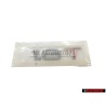 Audi Original 1.8T Hinten Schriftzug Emblem Logo Chrom Rot - 8L0853743H 2ZZ