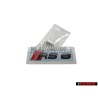 Audi Original RS6 Hinten Schriftzug Emblem Logo Schwarz - 4K0853740 T94