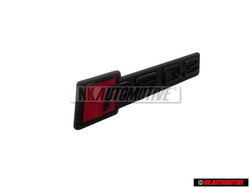 Audi Original RSQ3 Vorne Kühlergrill Emblem Schriftzug Schwarz - 83A853736A T94
