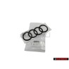 Audi Original Ringe Hinten Schriftzug Emblem Logo Schwarz - 8W8853742A T94