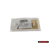 Audi Original R8 Hinten Schriftzug Emblem Logo Schwarz - 420853741C T94