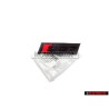 Audi Original SQ7 Vorne Kühlergrill Emblem Schriftzug Schwarz - 4M0853748B T94