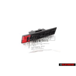 Audi Original RSQ8 Vorne Kühlergrill Emblem Schriftzug Schwarz - 4M8853736A T94