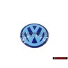VW Original Vorne Emblem Logo Zeichen Blau Weiß - 1C0853617