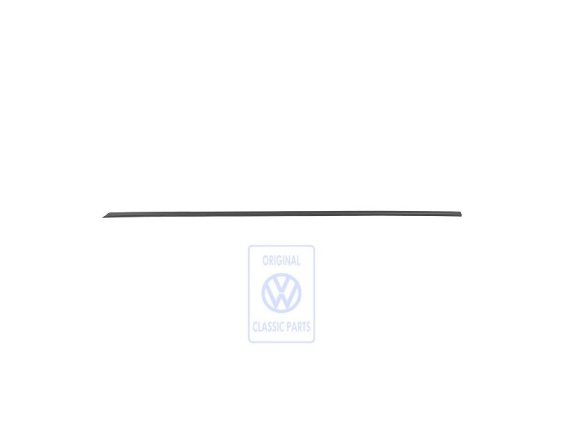 VW Original Zierleiste Für Kotflügel Satinschwarz - 161853508A 01C