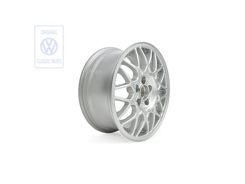 VW Original Aluminiumfelge Chromfarben - 1H0601025AB091