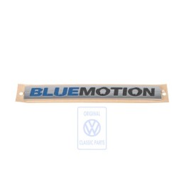VW Original Schriftzug Chromglanz/Blau/Schwarz - 7E0853675E WWS