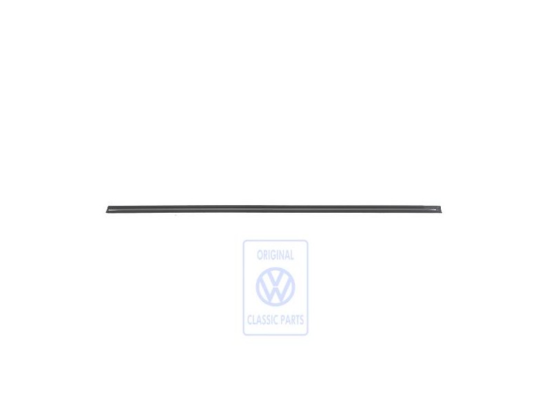 VW Original Zierleiste Für Tür Satinschwarz/Chrom - 173853515D EG8