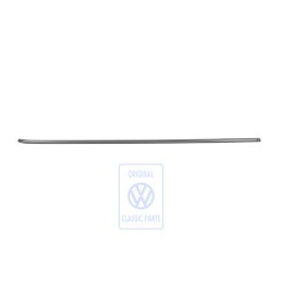 VW Original Zierleiste Für Seitenteil Satinschwarz/Chrom - 171853536A EG8