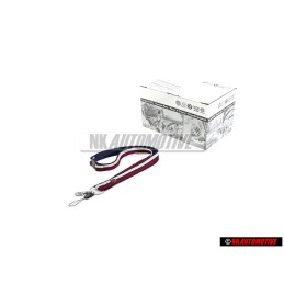 VW Original Schlüsselband Dunkelblau - 000087610T 530