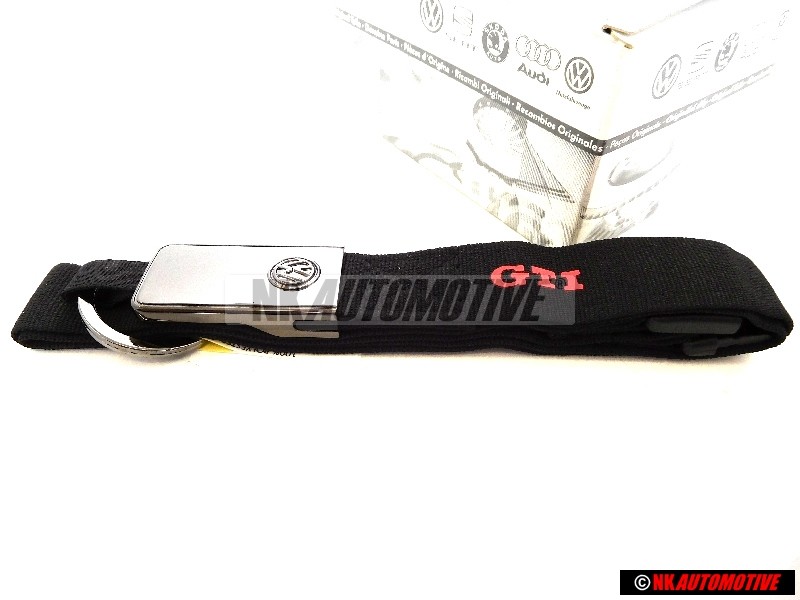VW Original Schlüsselband Schwarz - 000087610AA041