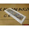 VW Original Golf 4 R32 Hinten Schriftzug Emblem Logo - 1J0853675Q 739