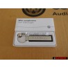 VW Original Schlüsselanhänger Silber/Schwarz - 000087010AAYPN