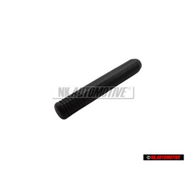 VW Original Knopf Für Sicherungsstange Satinschwarz - 6N0837187A 01C