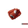 Audi Original Schalthebelknopf Mit Schalt Leder Rot - 8X0064231A 8ZP