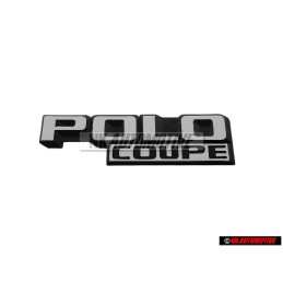 VW Original POLO COUPE Hinten Schriftzug Emblem Logo Weiß - 871853687 QK6