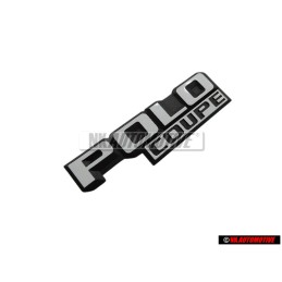 VW Original POLO COUPE Hinten Schriftzug Emblem Logo Weiß - 871853687 QK6