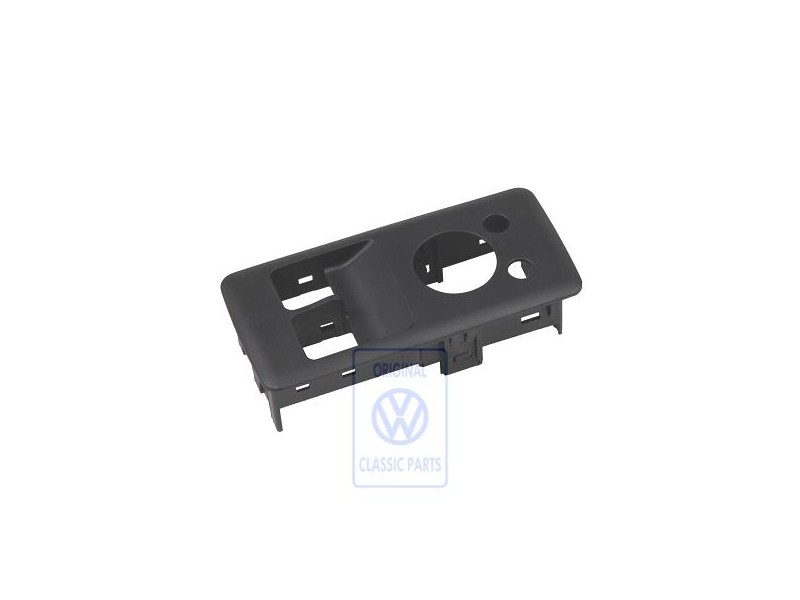 VW Original Schalteraufnahme Satinschwarz - 701959550 01C