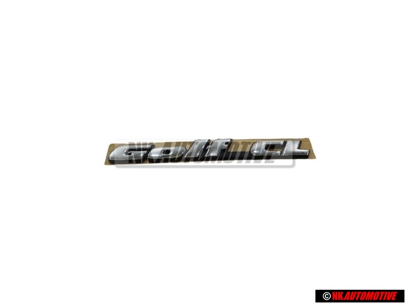 VW Original GOLF CL Hinten Schriftzug Emblem Logo Chrom - 1H6853687AAZ10