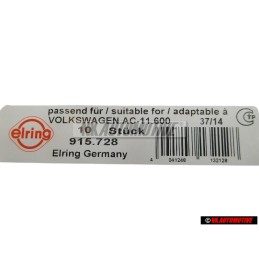 ELRING Gehäusedeckel Kurbelgehäuse Dichtung - 915.728