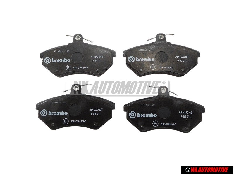 BREMBO 1 Satz Bremsbeläge Für Scheibenbremse - P 85 011