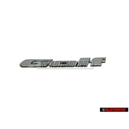 VW Original GOLF Hinten Schriftzug Emblem Logo Chrom - 1H6853687AH