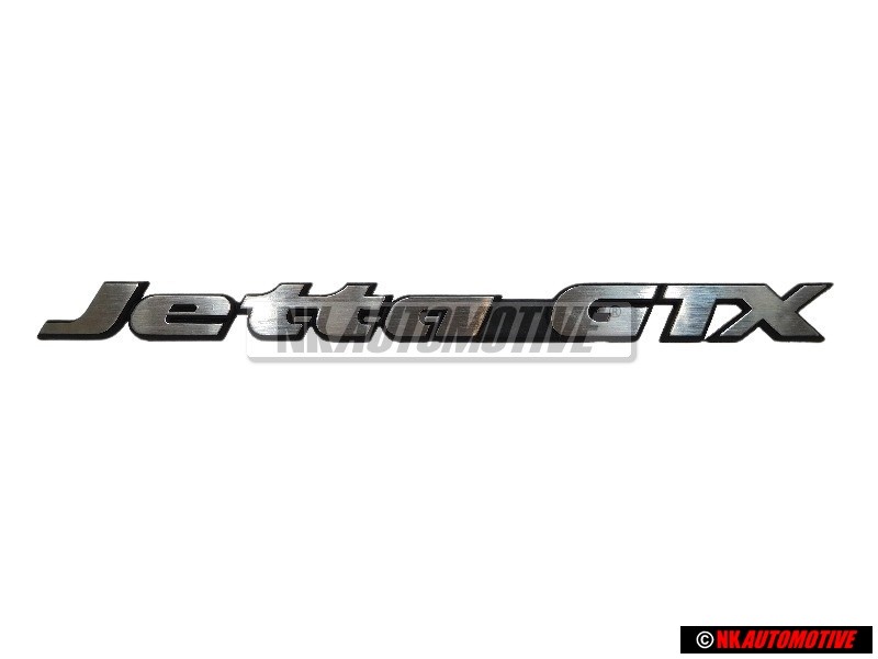 VW Original JETTA GTX Hinten Schriftzug Emblem Logo - 165853687N VW Original JETTA GTX Hinten Schriftzug Emblem Logo - 165853687N