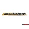 VW Original GOLF GTD Hinten Schriftzug Emblem Logo Chrom - 1H6853687AE