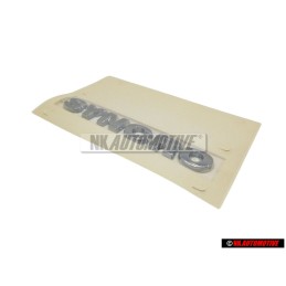 VW Original SYNCRO Hinten Schriftzug Emblem Logo Chrom - 3B0853675F 739