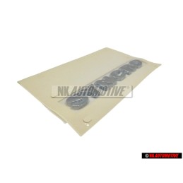 VW Original SYNCRO Hinten Schriftzug Emblem Logo Chrom - 3B0853675F 739