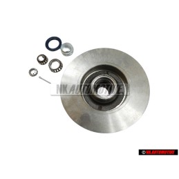 SKF Hinterachse Bremsscheibe Radlager 226x10 4/100 mit Radlager - VKBD 1004