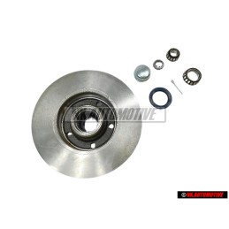 SKF Hinterachse Bremsscheibe Radlager 226x10 5/100 mit Radlager - VKBD 1005