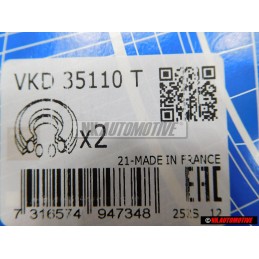 2x SKF Vorderachse Federbeinstützlager Wälzlager - VKD 35110 T