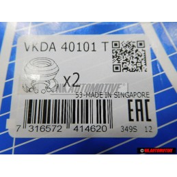 2x SKF KIT Hinterachse Federbeinstützlager Obere Untere - VKDA 40101 T