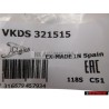 SKF Vorderachse Links Radaufhängung Lenker - VKDS 321515