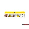 VW Original Kennschild Bei Oluberfullung Besteht - 701010002AA