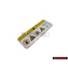 VW Original Kennschild Bei Oluberfullung Besteht - 701010002AA