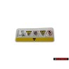 VW Original Kennschild Bei Oluberfullung Besteht - 701010002AA