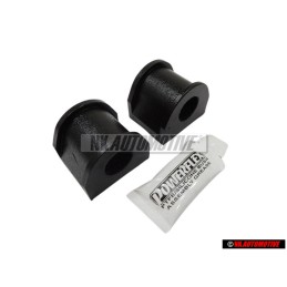 2x POWERFLEX BLACK SERIES Rear Anti-Roll Bar Inner Bush - PFR85-225BLK