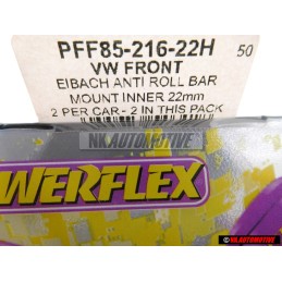 2x POWERFLEX EIBACH 22mm Front Anti-Roll Bar Inner Bush - PFF85-216-22H