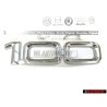 Audi Original 100 Hinten Schriftzug Emblem Logo Chrom - 4A9853741 2ZZ